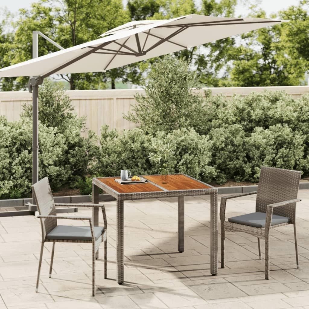 VidaXL Garten essgruppe poly-rattan  