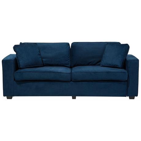 Beliani 3 Sitzer Sofa aus Samtstoff Modern FALUN  