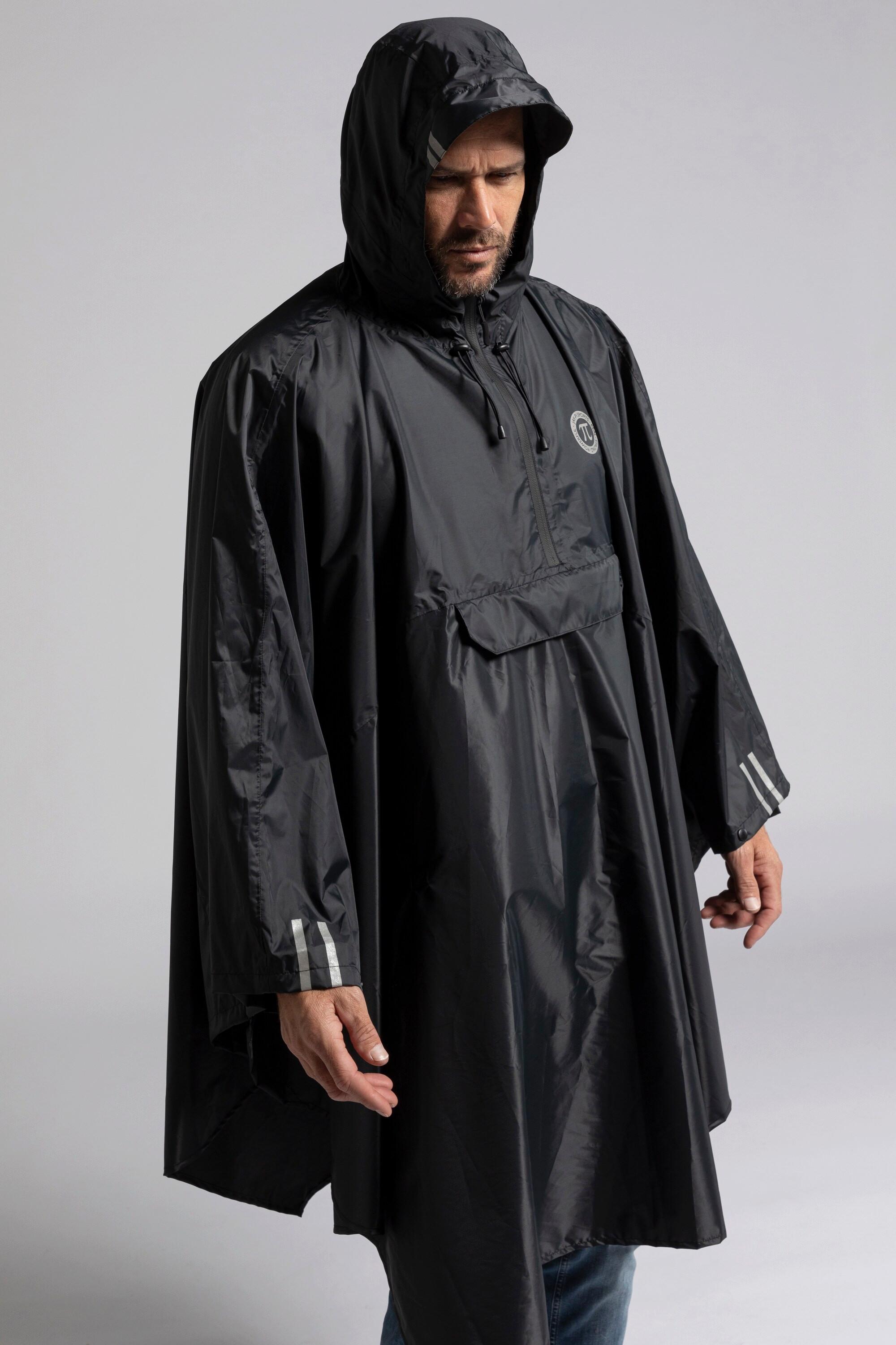 JP1880  Regen-Poncho, Bikewear, wasserdicht, Kapuze 