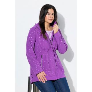 Ulla Popken HYPRAR Wasserabweisende Softshelljacke mit Kapuze  