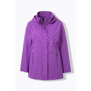 Ulla Popken HYPRAR Wasserabweisende Softshelljacke mit Kapuze  