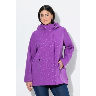 Ulla Popken HYPRAR Wasserabweisende Softshelljacke mit Kapuze  