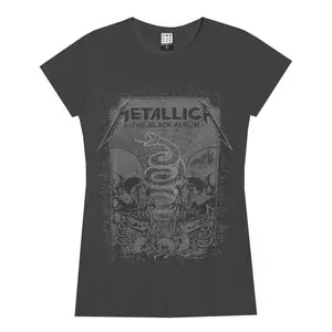 The Black Album Skull Snake Metallica TShirt