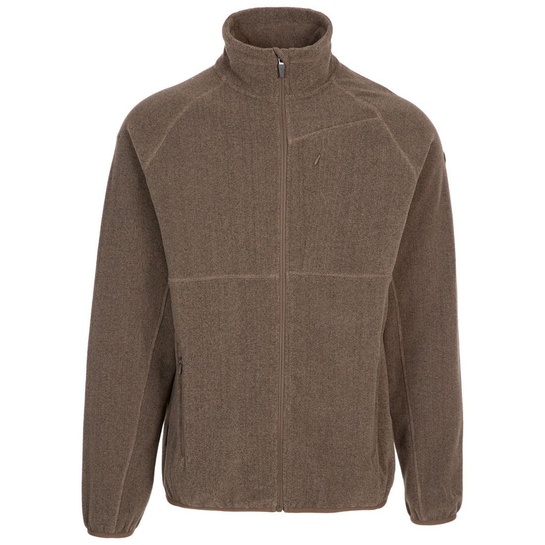 Image of Talkintire Fleecejacke Herren Braun Medium XS