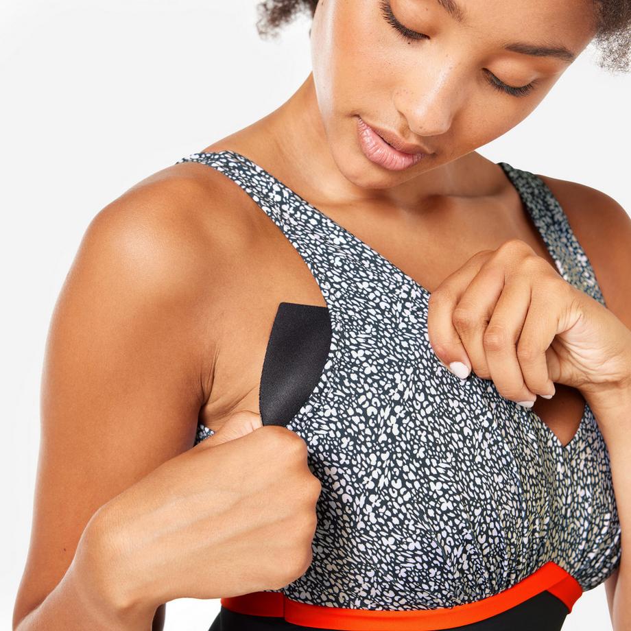 DECATHLON Costume da bagno aquafitness sintetico  
