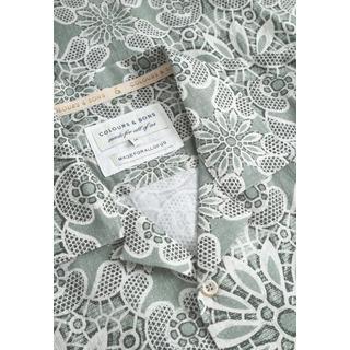 Colours & Sons Kurzarmhemd Japanese Tile Print  