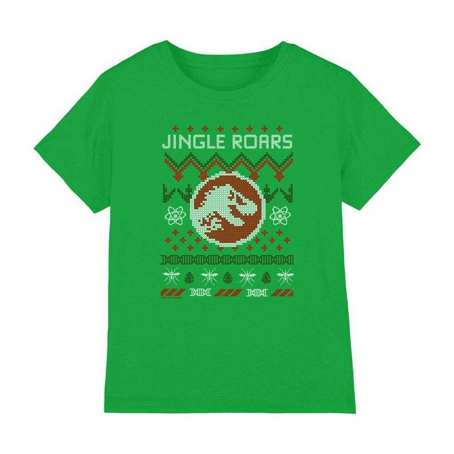 Jingle Roars T-Shirt, Weihnachtliches Design