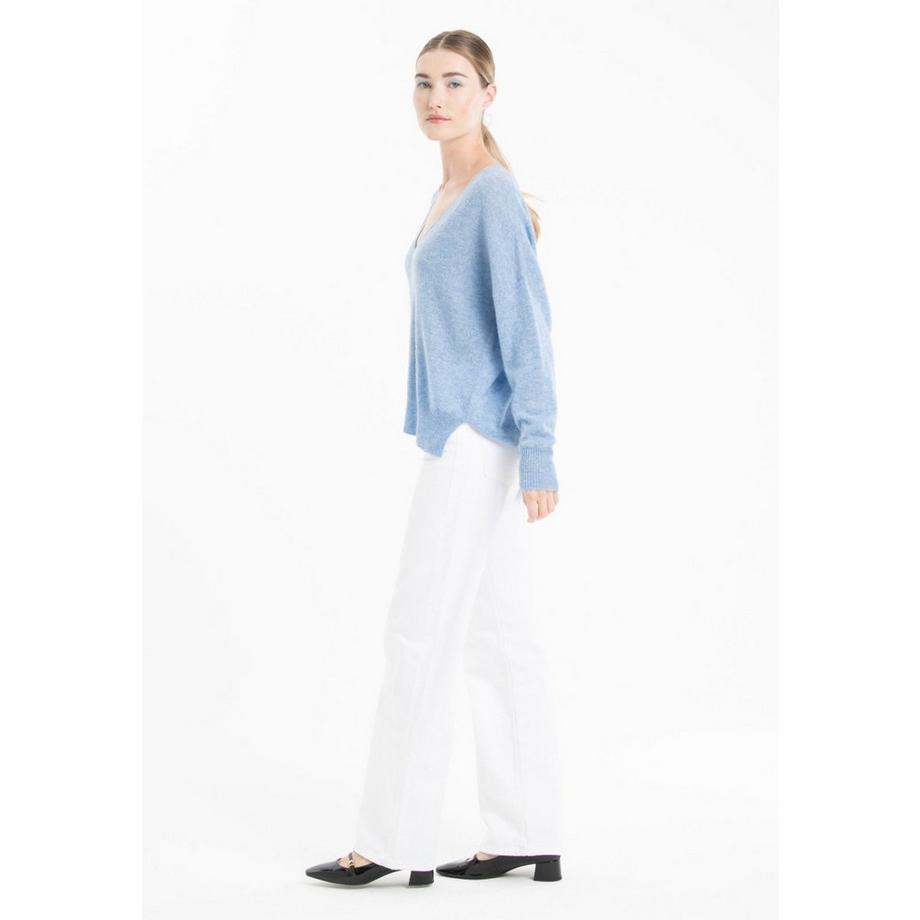 Studio Cashmere8 RIA 3 Pull oversize col V profond  