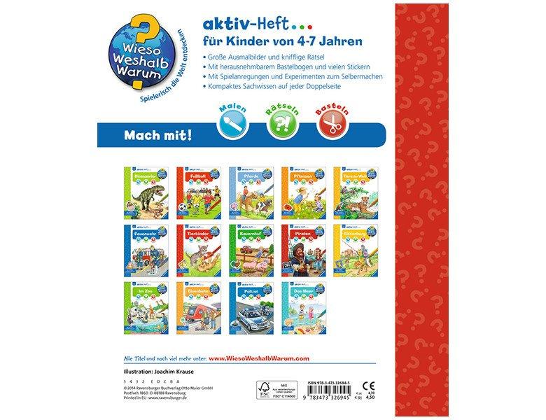 Ravensburger  Wieso? Weshalb? Warum? aktiv-Heft Piraten 