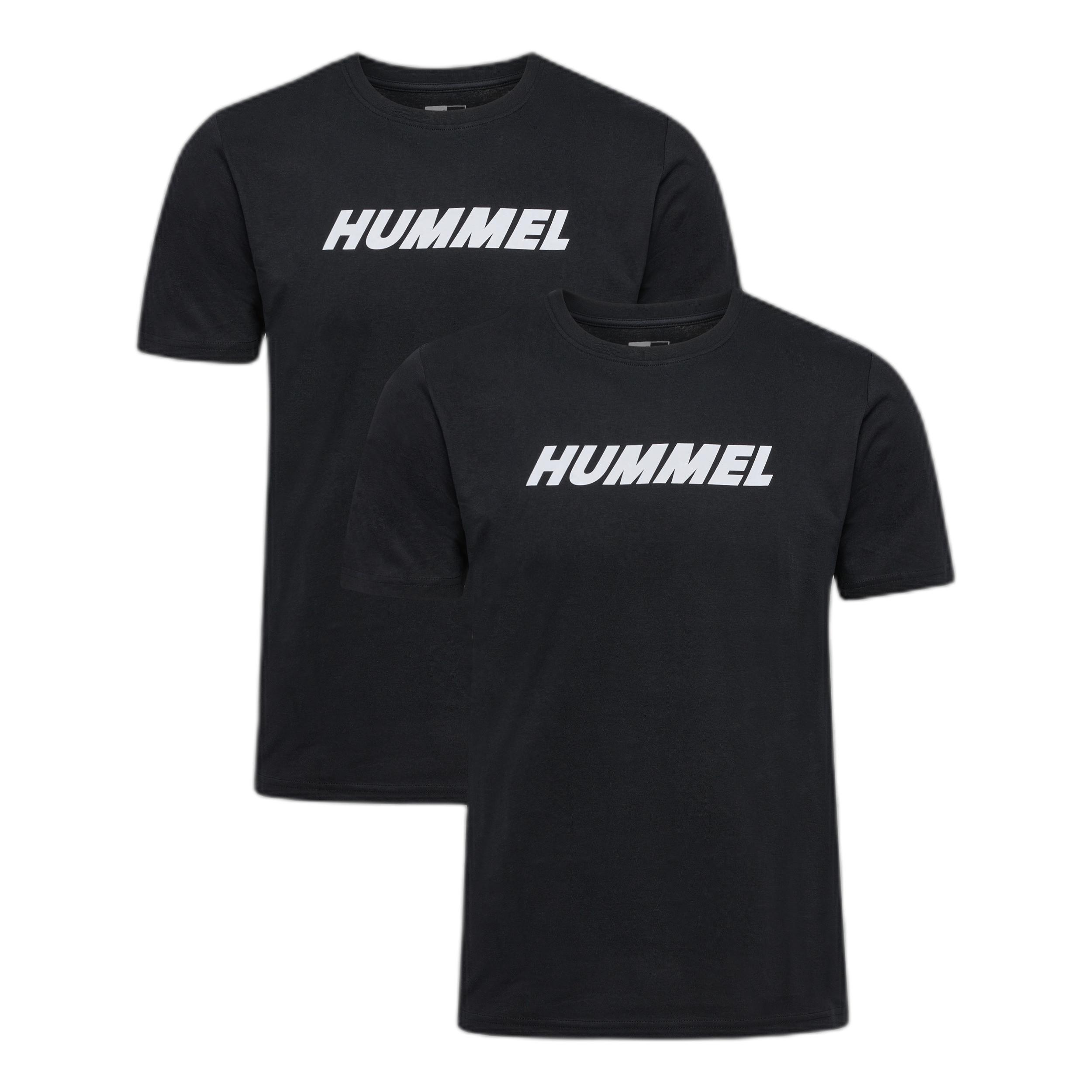 Hummel  t-shirt con logo elemental (x2) 