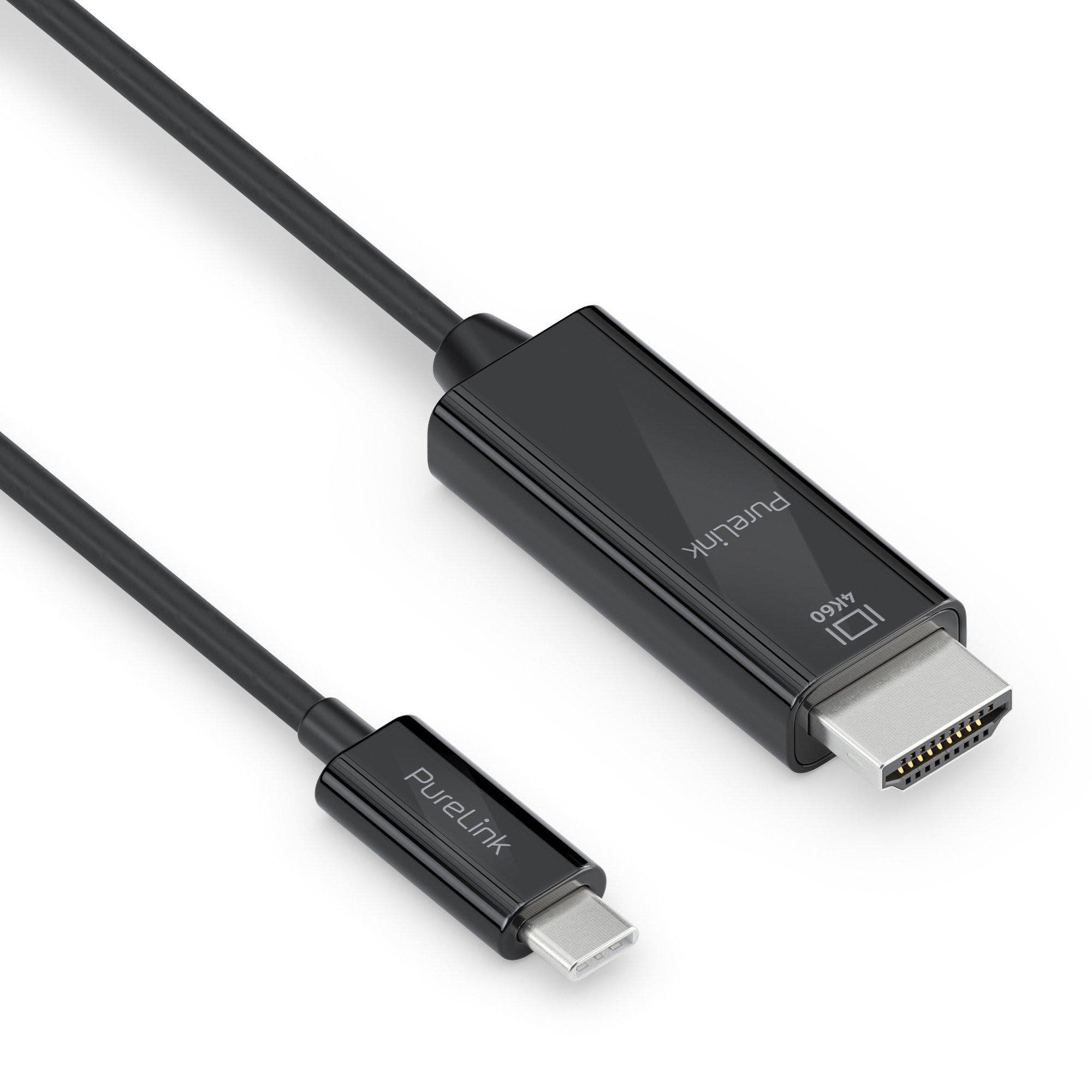 PureLink  PureLink IS2201-010 Videokabel-Adapter 1 m USB Typ-C HDMI Schwarz 