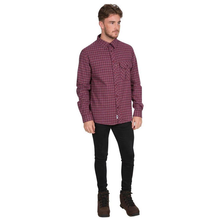 Trespass  Chemise Manches Longues Motiftyle Motif Écossais Snypr 