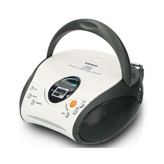 Lenco  Radio stereo FM portatile con lettore CD e antenna telescopica 