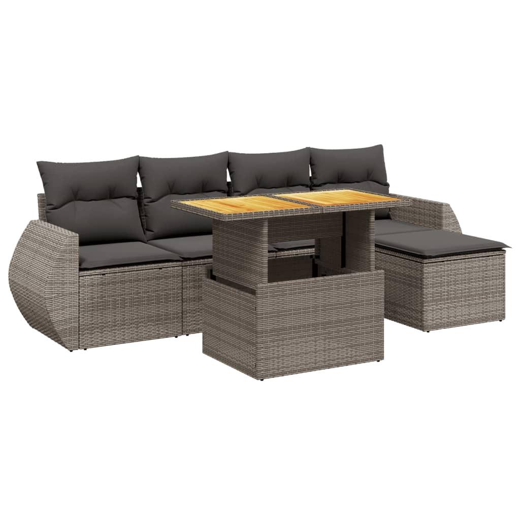 VidaXL Garten sofagarnitur poly-rattan  