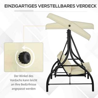 Outsunny Hollywoodschaukel  