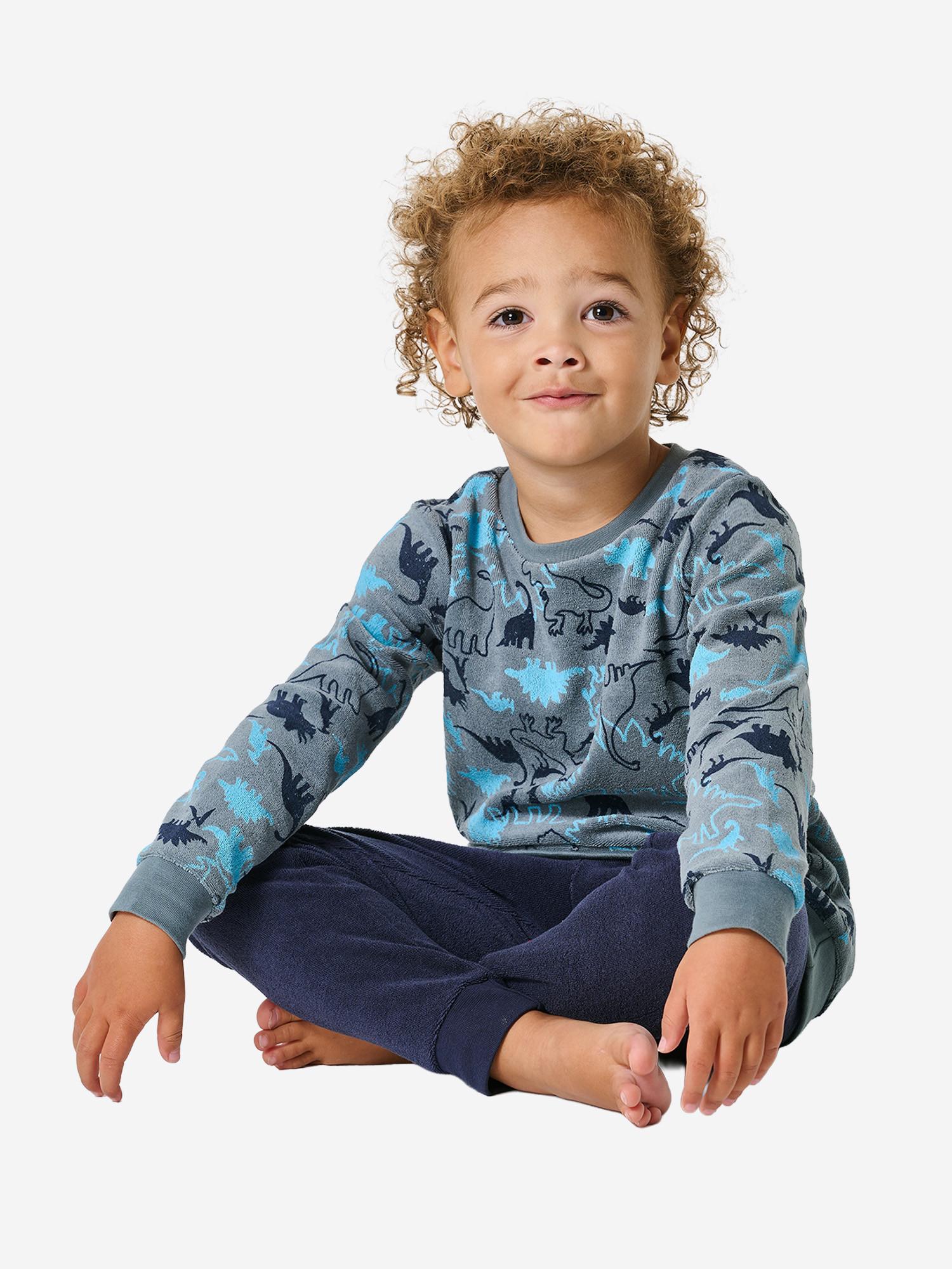 Pyjama Garçon Schiesser – 100% Coton – Taille 8-9 Ans – Gris Charbon – NEUF Avec étiquettes