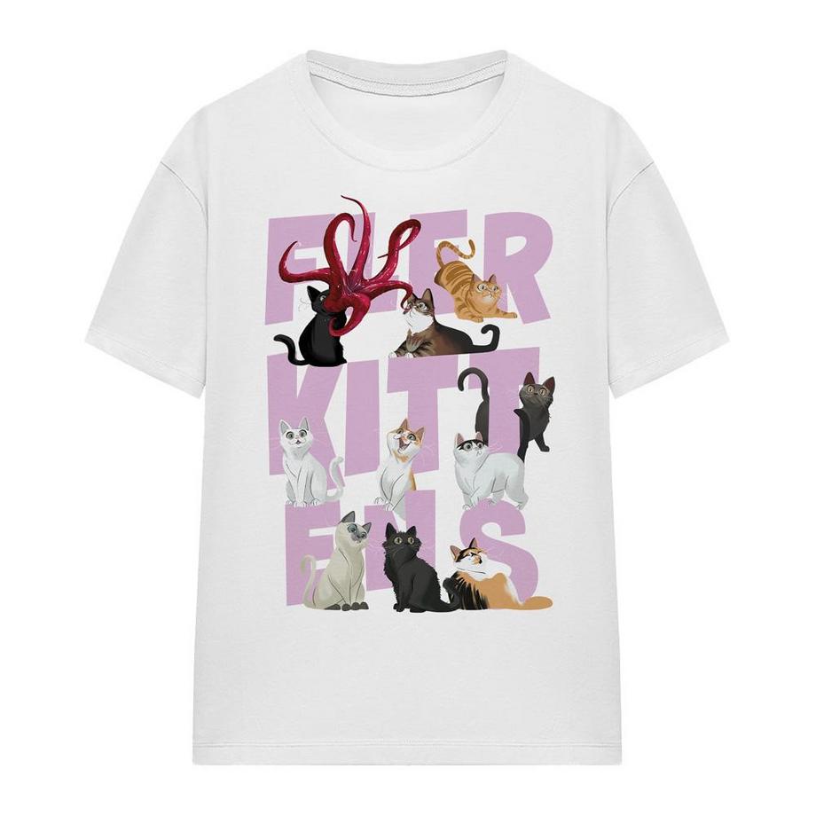 T-ShirtMotif Flerkitten