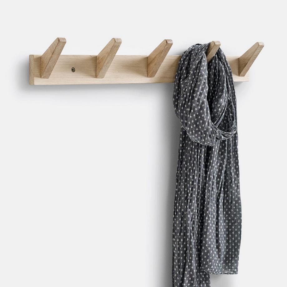 La Redoute Intérieurs Kleiderhaken Selfrid 5 Haken aus Eiche  