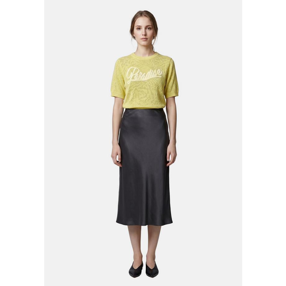 Roberta Rossi Top in maglia con stampa Paradise  