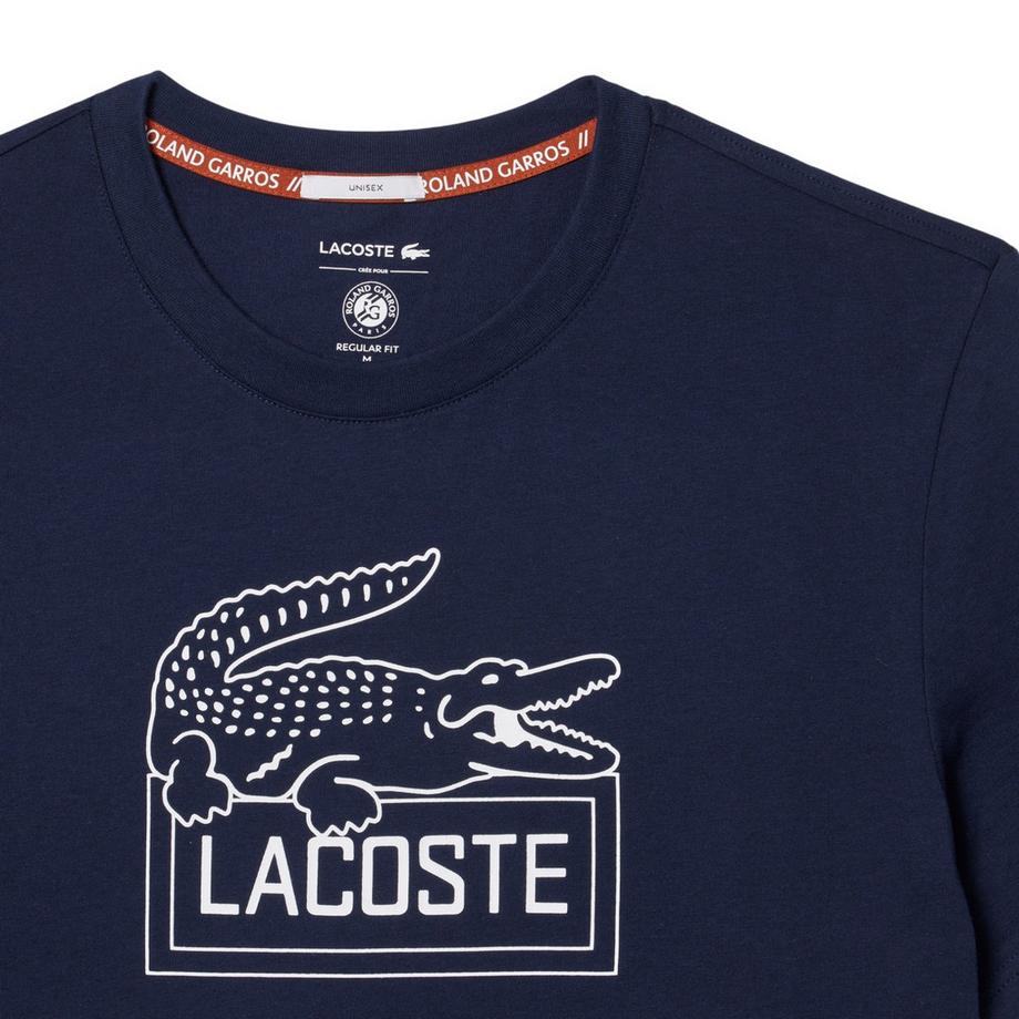 LACOSTE  T-ShirtMotiftyle Logo Sur Poitrine Roland Garros Edition 