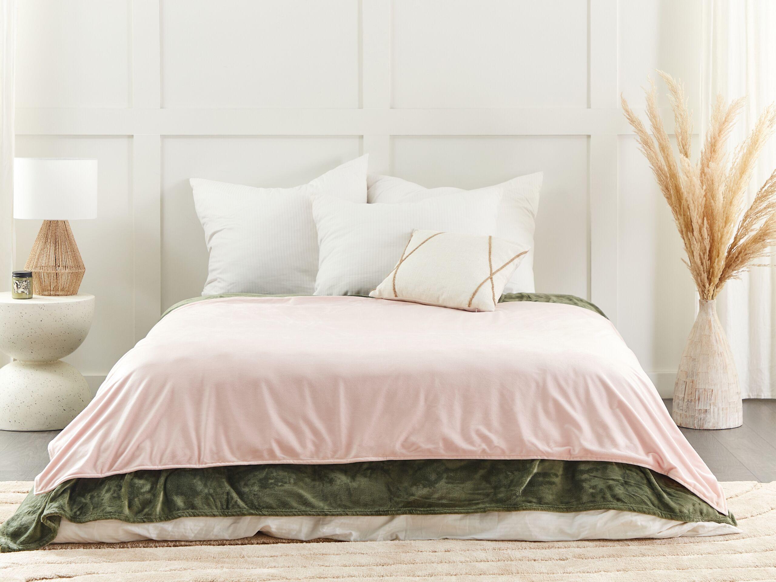 Beliani RHEA Fodera per coperta pesante in poliestere moderno  