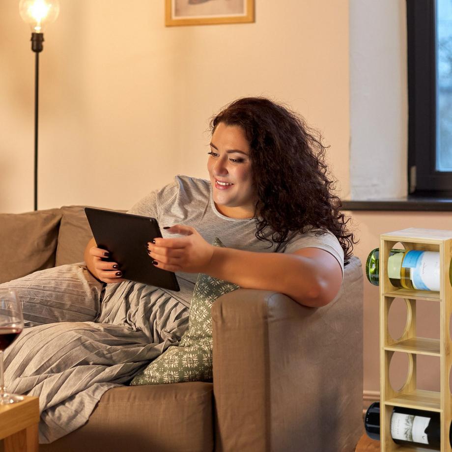 B2X Portabottiglie in bambù  