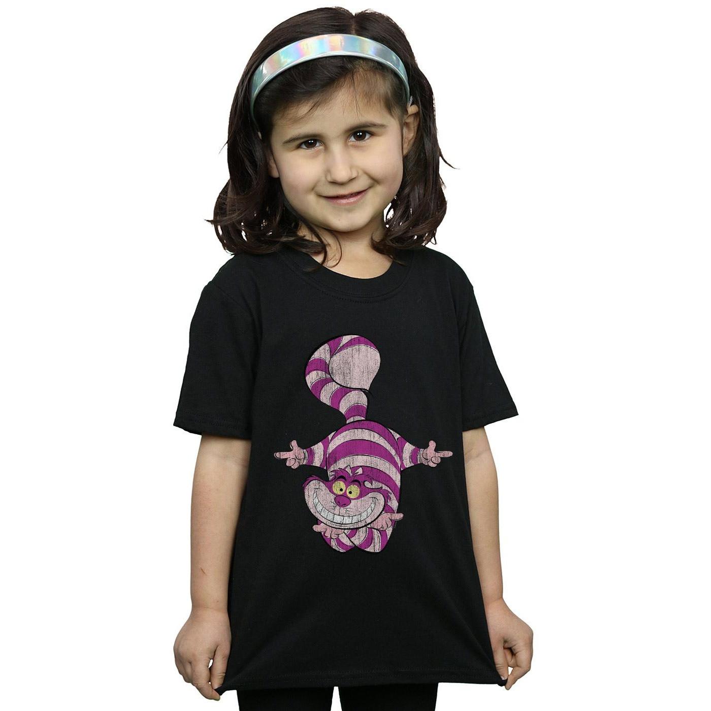 Disney  Alice In Wonderland Cheshire Cat Upside Down TShirt 