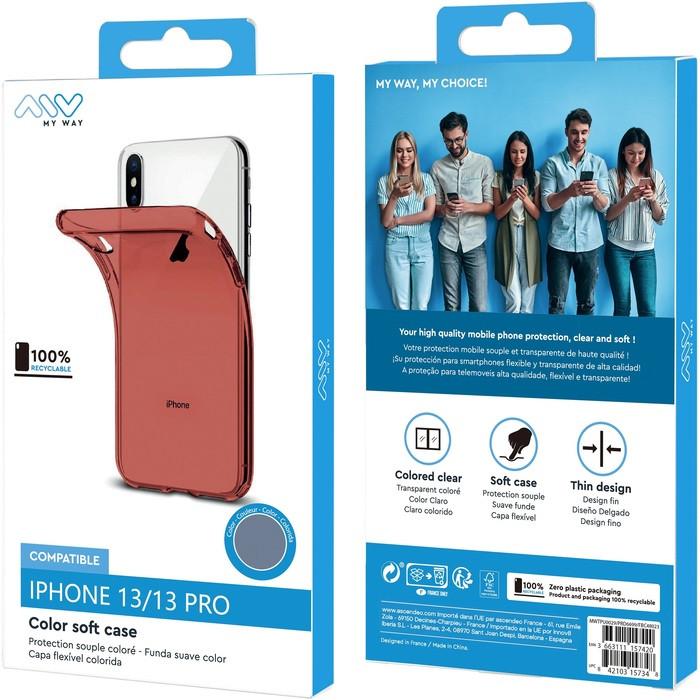 MYWAY  Cover iPhone 13 Pro COLORED 