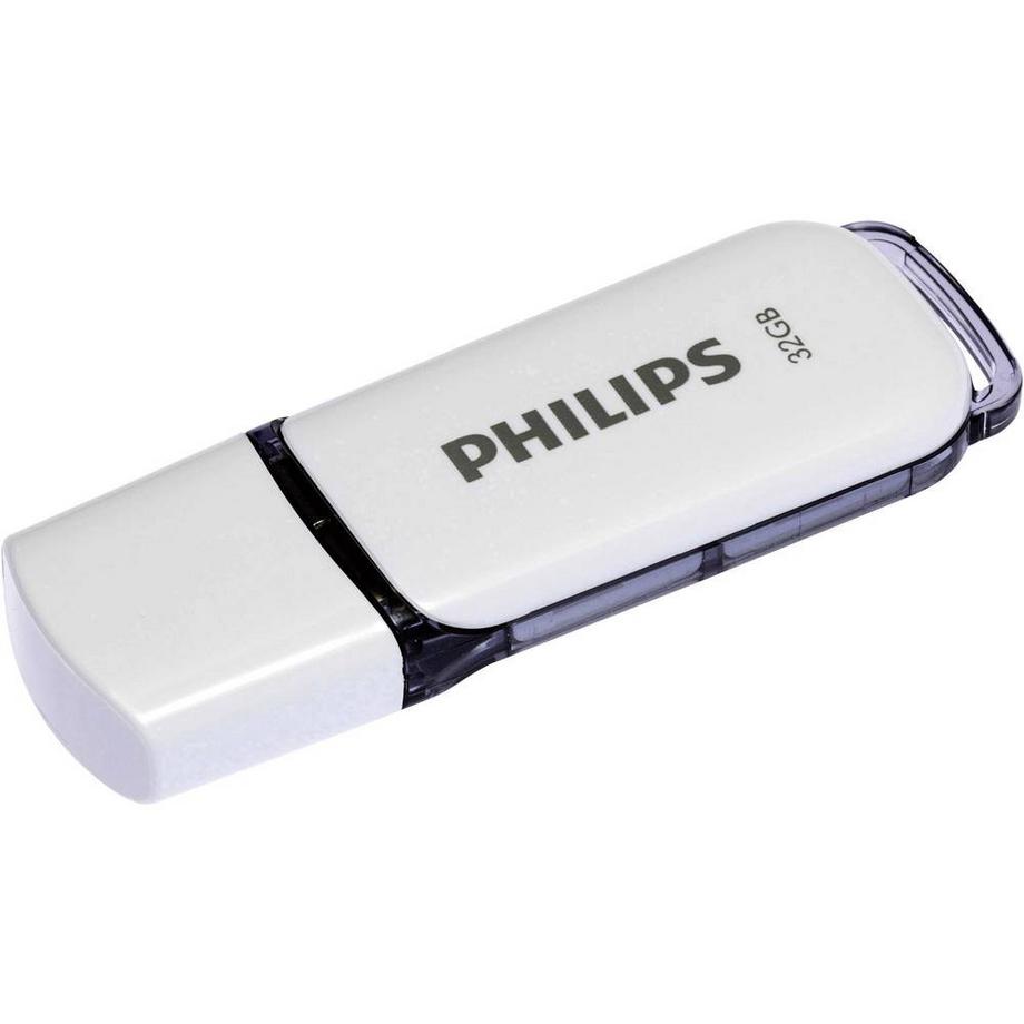 PHILIPS  Snow 32 GB USB 2.0 Flash Drive WeiàŸ 