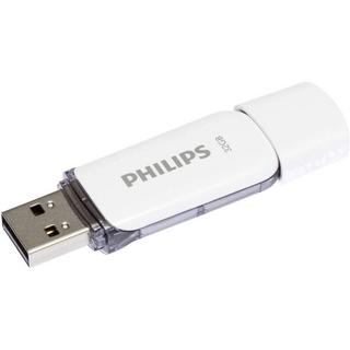PHILIPS  Snow 32 GB USB 2.0 Flash Drive WeiàŸ 