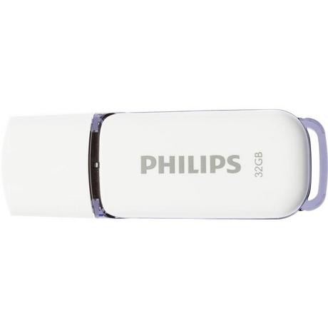 PHILIPS  Snow 32 GB USB 2.0 Flash Drive WeiàŸ 