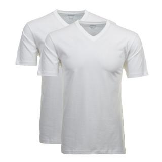 Ragman V-Ausschnitt T-Shirt 2er Pack Comfort Fit  