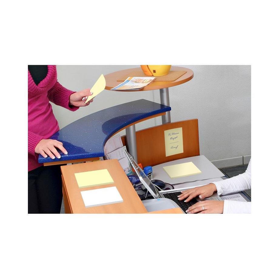 INFO INFO Haftnotizen 75x125mm 5155-01 antimikrobiell, gelb 100 Blatt  