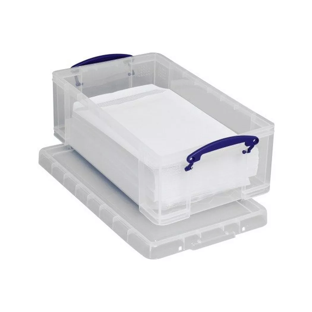 Really Useful Clear Plastic Storage Box 12 Litre NWT1324