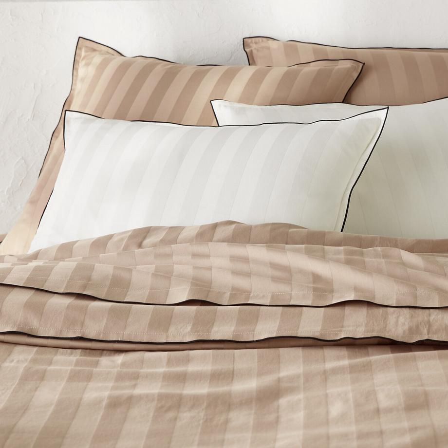 La Redoute Intérieurs Housse de couette Victor rayée  