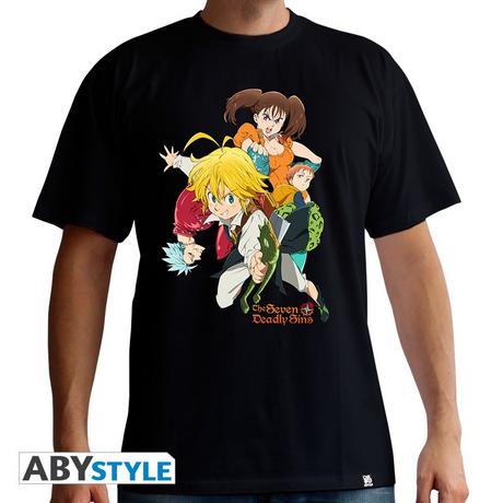 Abystyle Seven Deadly Sins Gruppe T-Shirt  