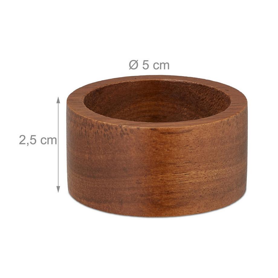 B2X  Anelli per tovaglioli in un set da 12 