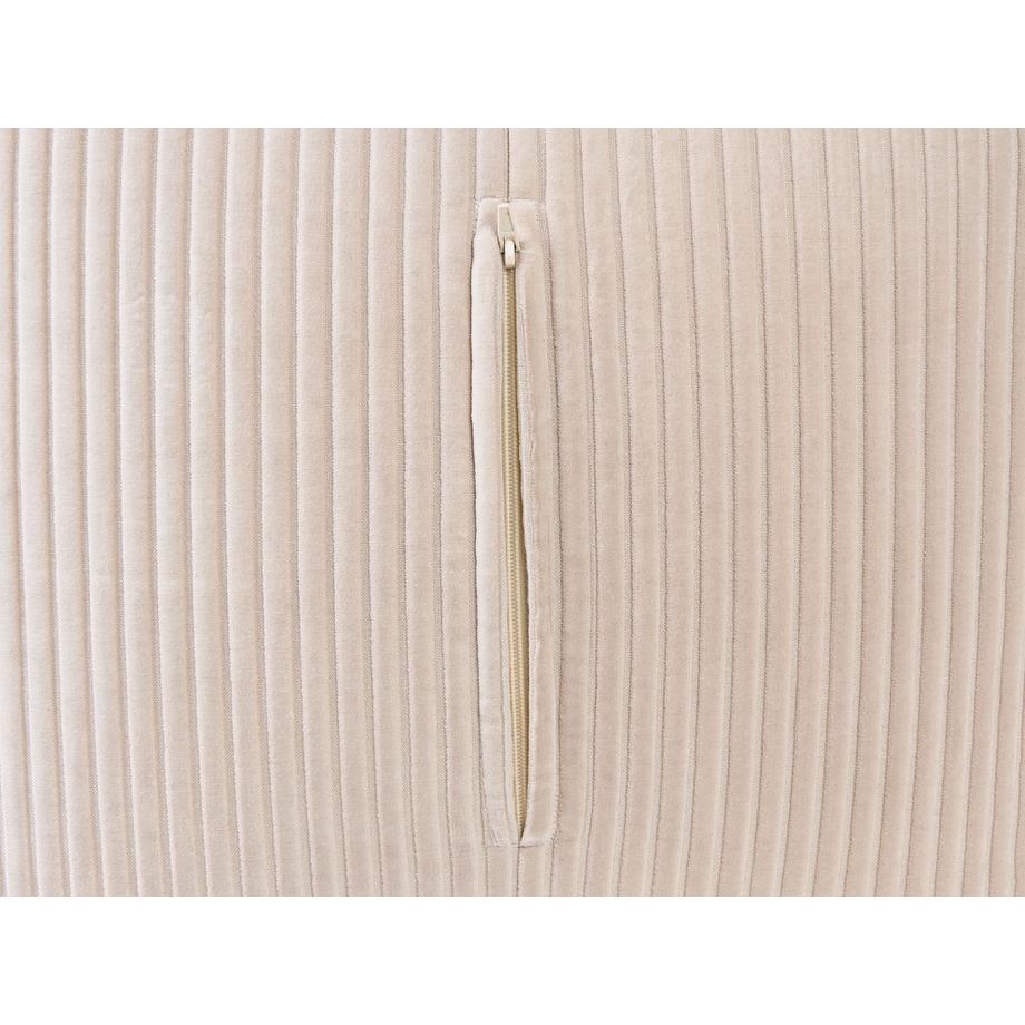 Beliani Pouf aus Cord Skandinavisch MUKKI  