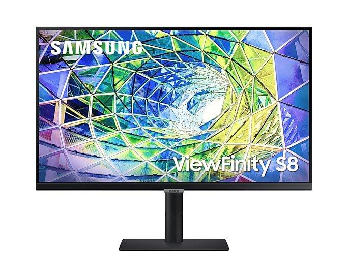 SAMSUNG  ViewFinity S80UA Monitor PC 68,6 cm (27") 3840 x 2160 Pixel 4K Ultra HD LCD Nero 