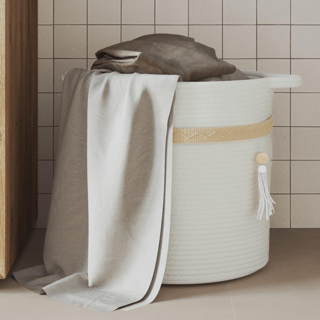 VidaXL Panier de rangement coton  