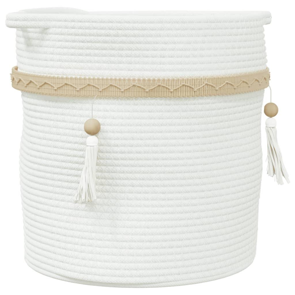 VidaXL Panier de rangement coton  