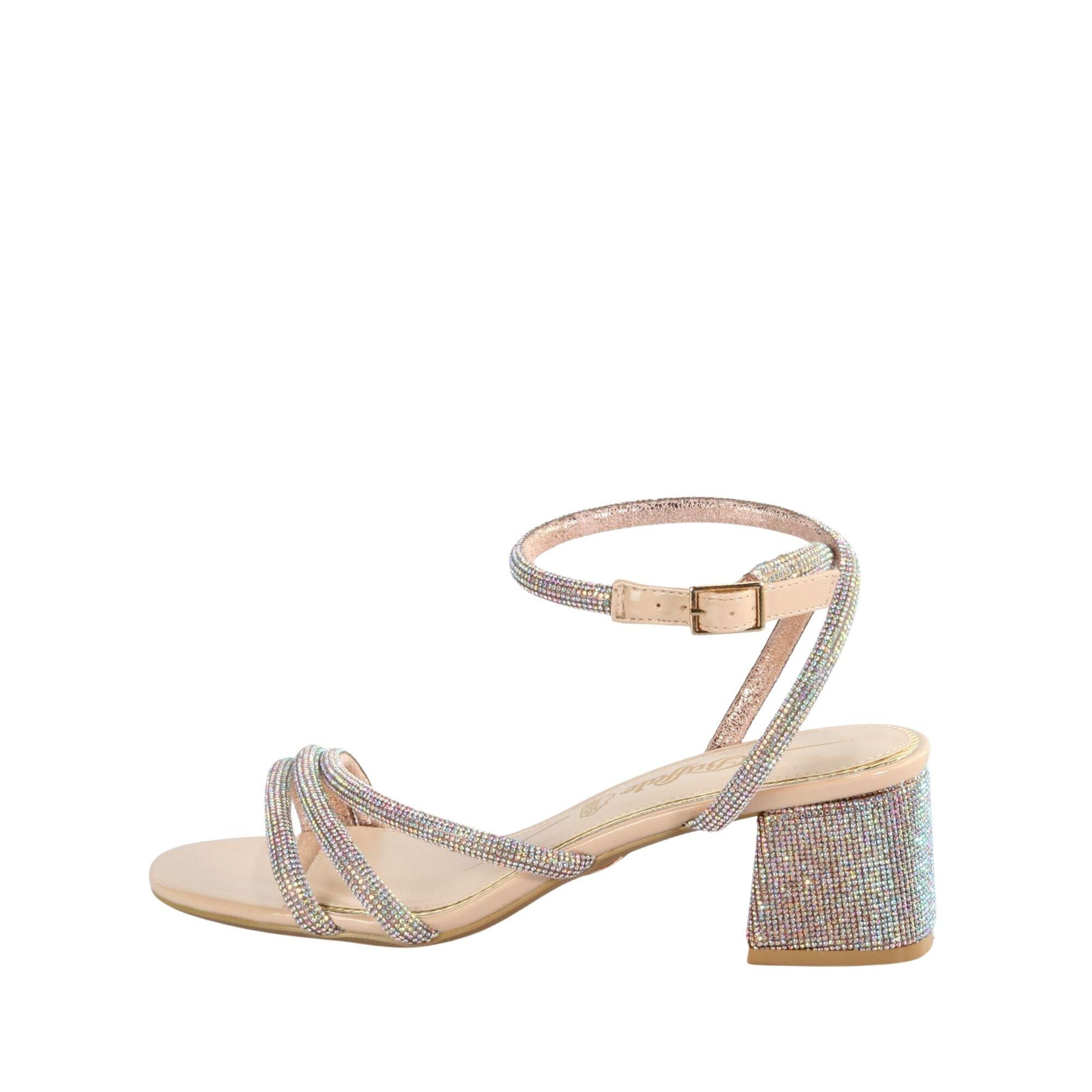 Buffalo  sandalen für en lilly spark - vegan glitter 