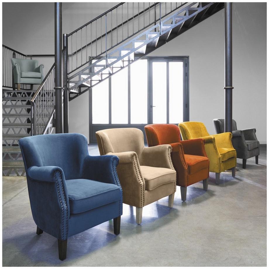 Blanc d'Ivoire Fauteuil Claude beige  