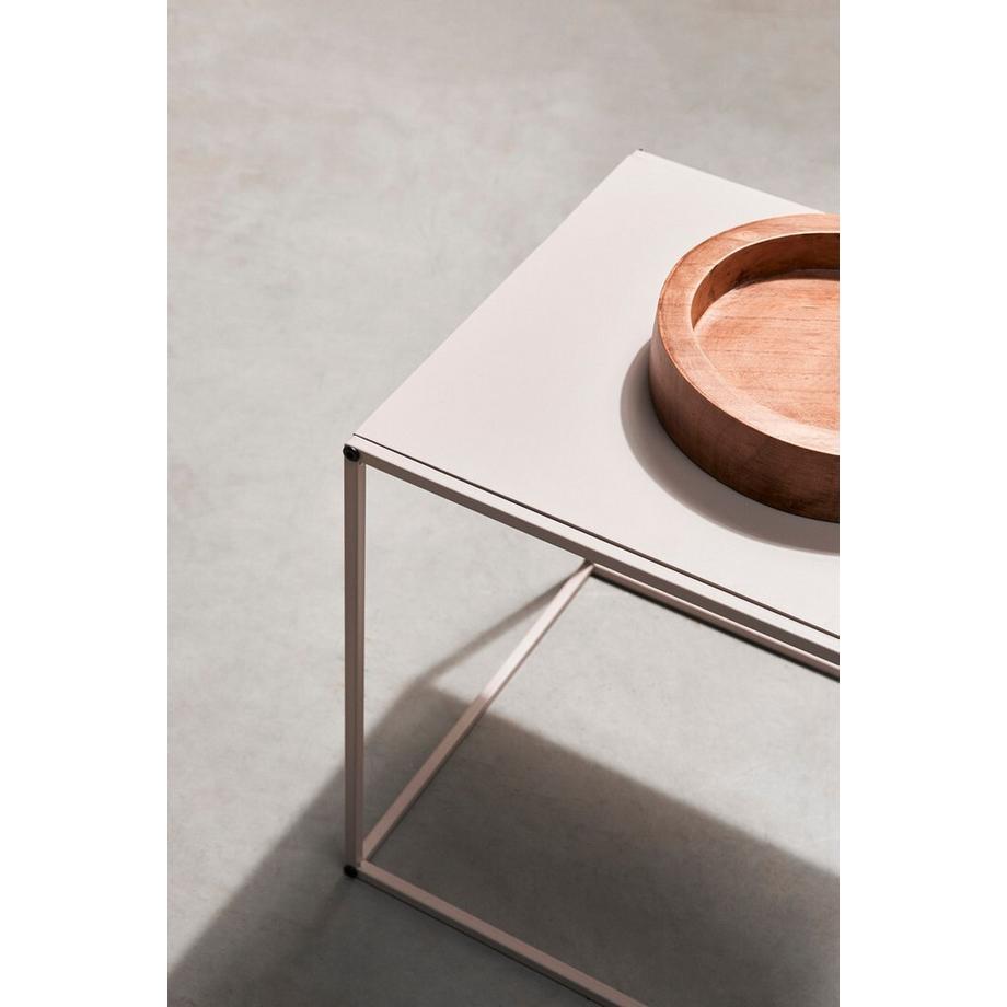 mutoni Table d&#039;appoint Alrik Quadra beige (set de 2)  