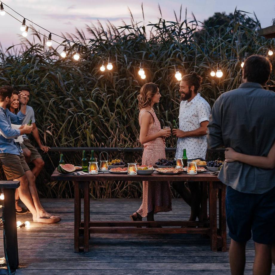 B2X Lanterna trasparente set da 12  