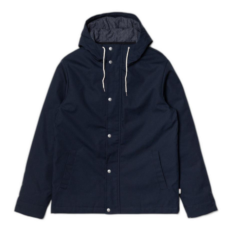 parka corto con finiture