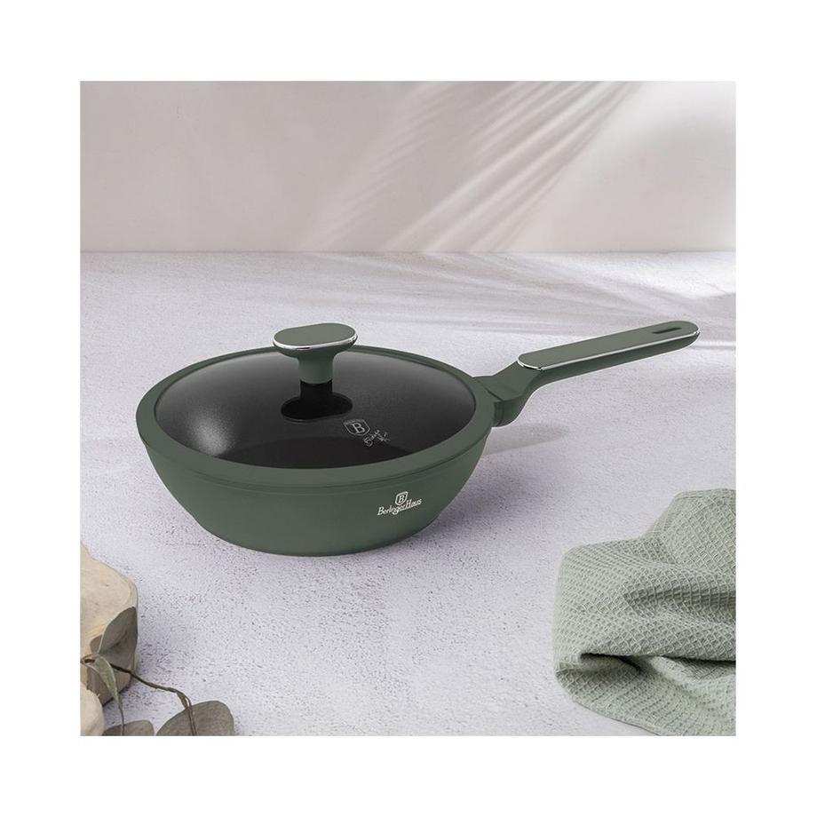 Berlinger Set de 10 ustensiles de cuisine, collection Matte Green 2.0  