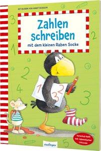 Der kleine Rabe Socke: Zahlen schreiben mit dem kleinen Raben Socke Rudolph, Annet (Illustrationen) Couverture rigide 