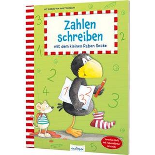 Der kleine Rabe Socke: Zahlen schreiben mit dem kleinen Raben Socke Rudolph, Annet (Illustrationen) Couverture rigide 