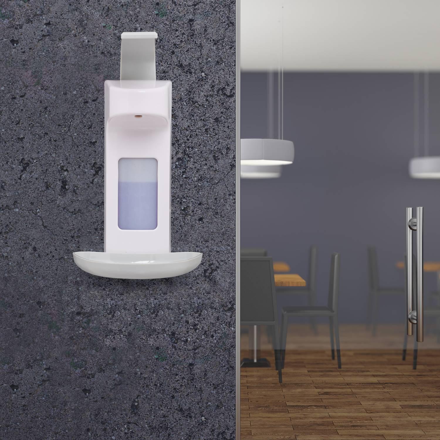 B2X Desinfektionsspender mit Auffangschale  